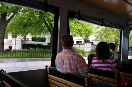 Passengers on City View Trolley